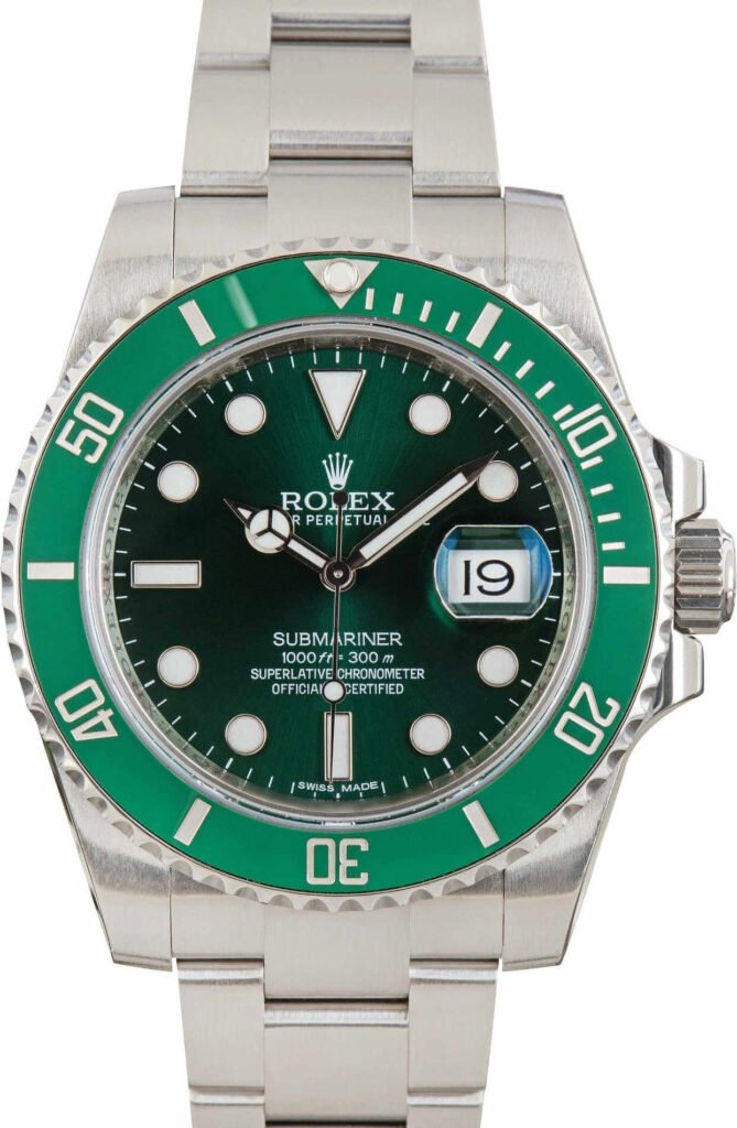 Green Rolex Submariner 116610LV